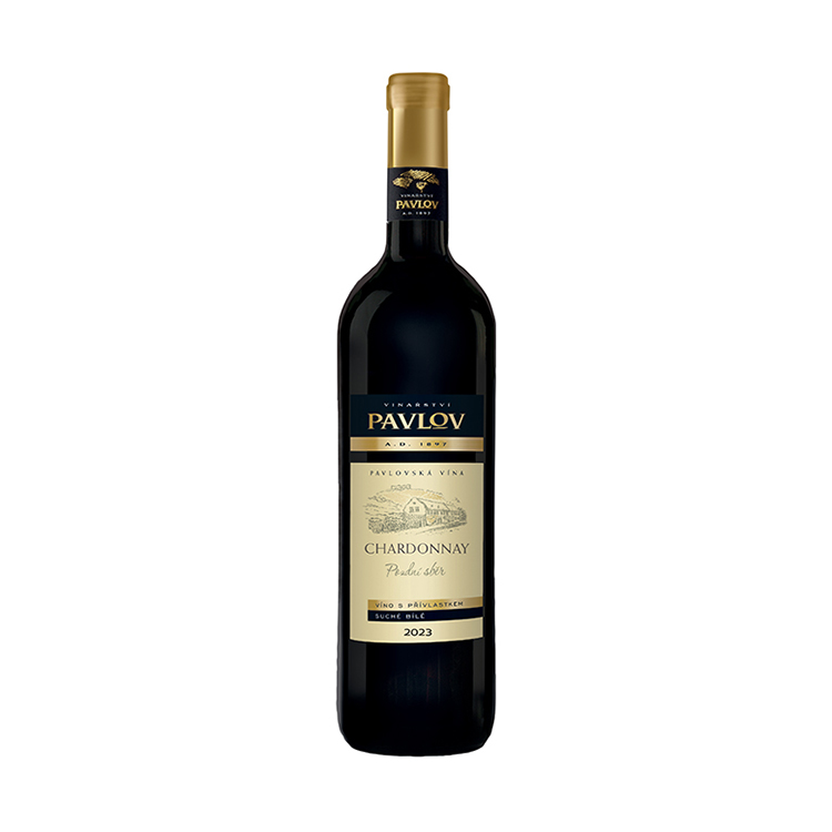 Chardonay_Vinařství-Pavlov_lahev